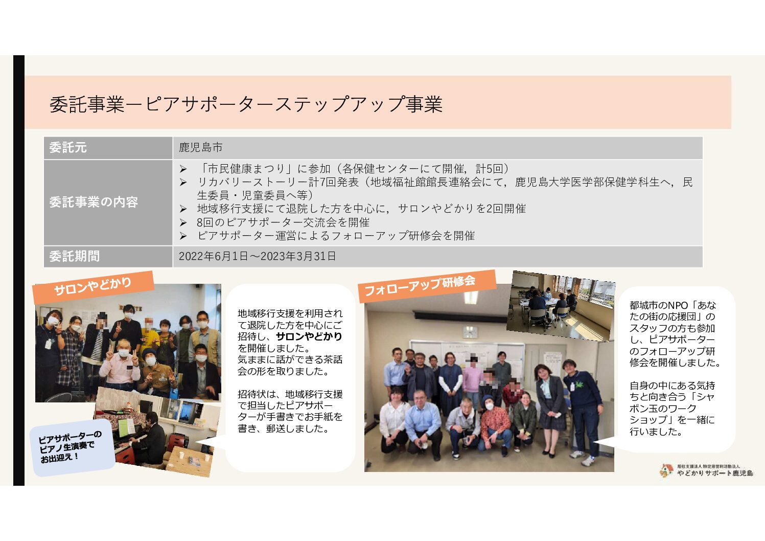 Microsoft-PowerPoint-2023年度総会資料_委託事業_ピアサポーターステップアップ事業